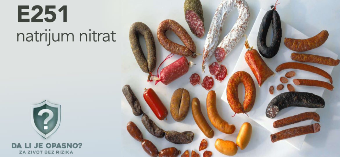 E251 natrijum nitrat na deklaraciji prerađenog mesnog proizvoda