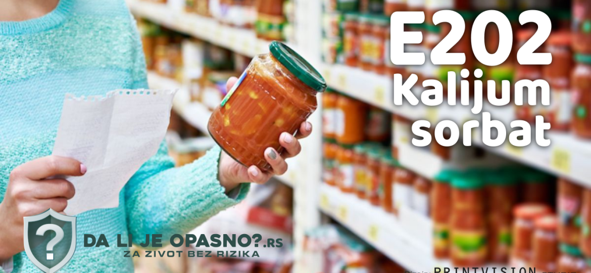 E202 kalijum sorbat na deklaraciji – konzervans protiv plesni i kvasaca