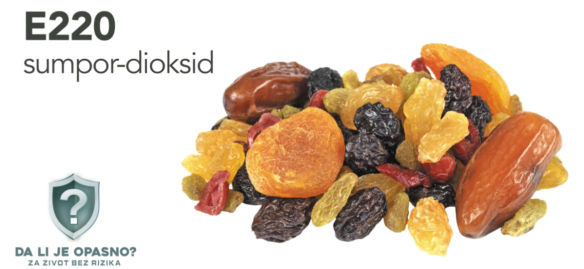 Konzervans E220 sumpor'dioksid u suvom voću