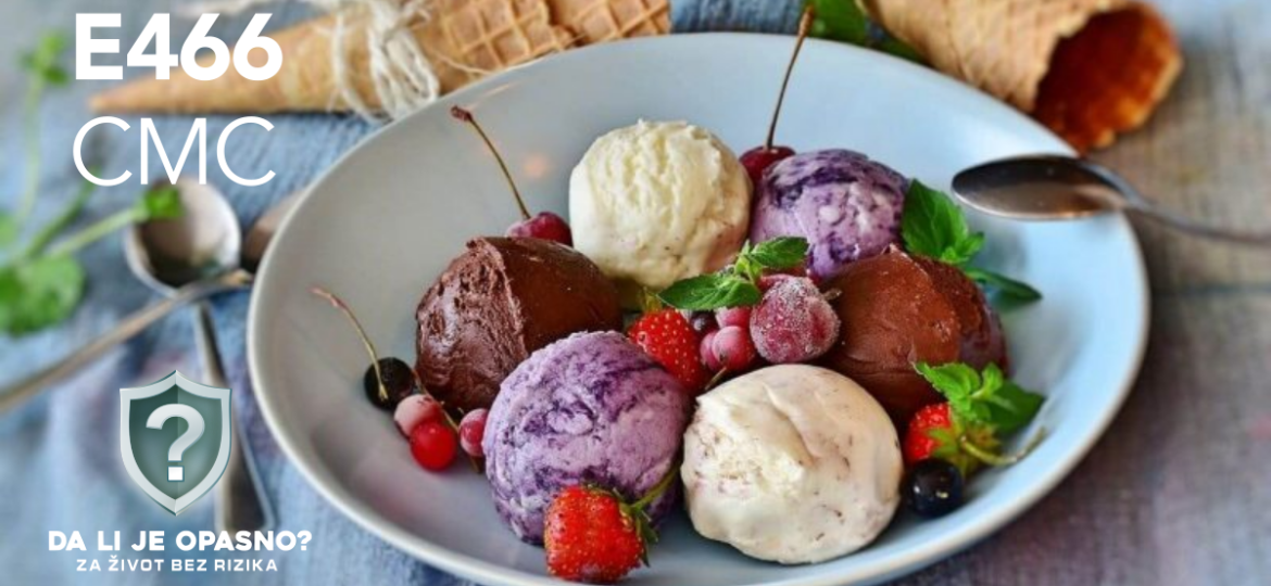 Deklaracija proizvoda sa označenim aditivom E466 (karboksimetil celuloza)