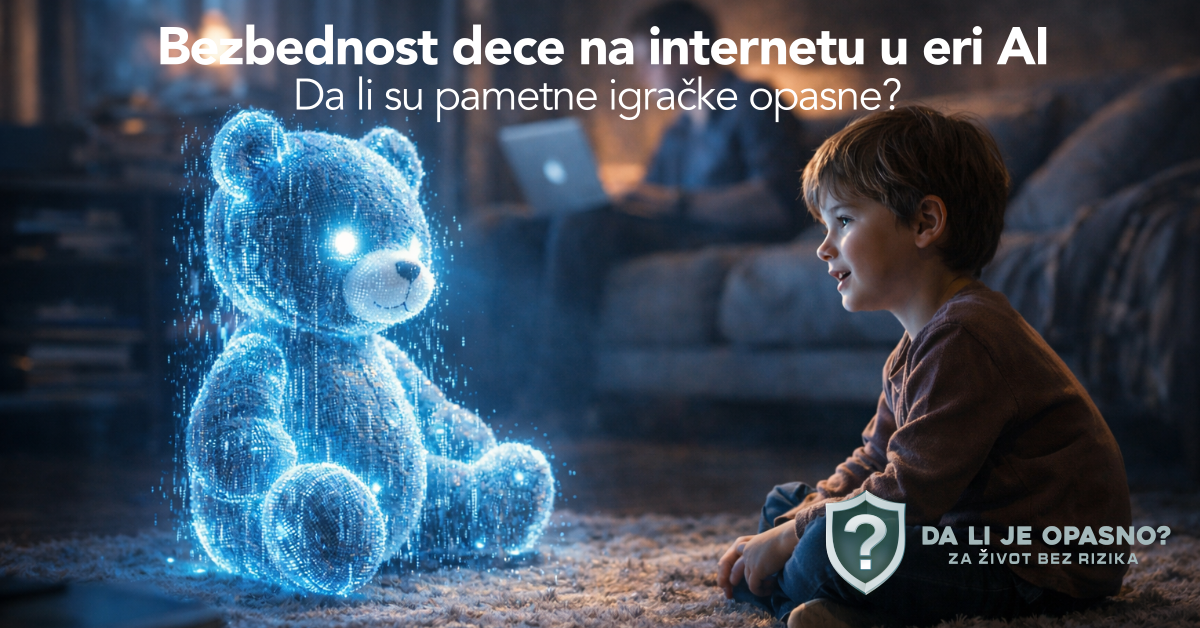ai-igracke-bezbednost-dece Dete se igra sa pametnom AI igračkom i bezbednost dece na internetu