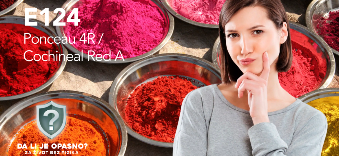 Deklaracija proizvoda sa označenim aditivom E124 (Ponceau 4R)