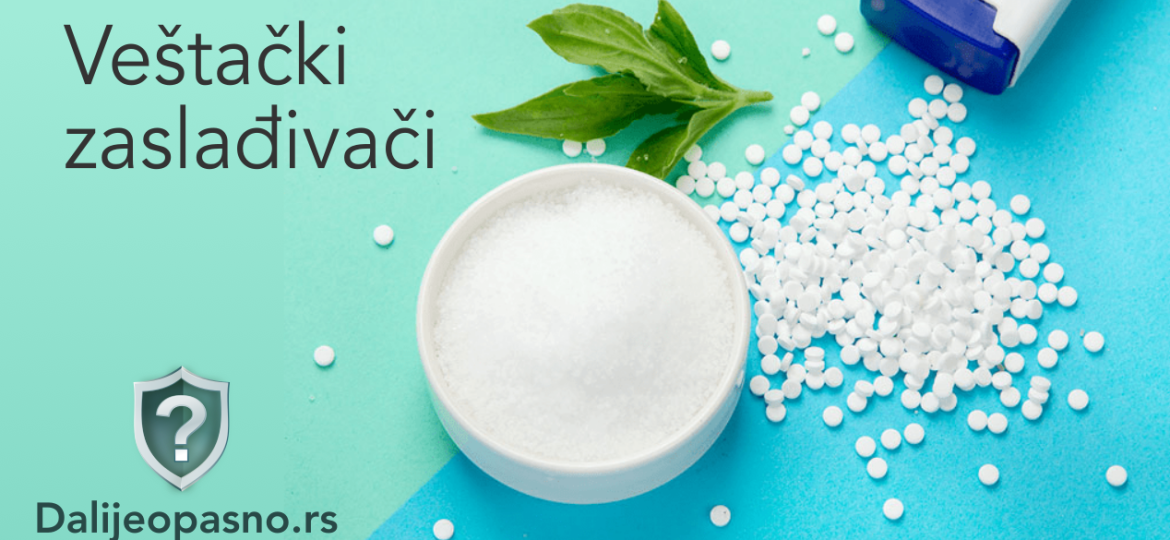 Razlicite vrste zasladjivaca u prahu i tabletama