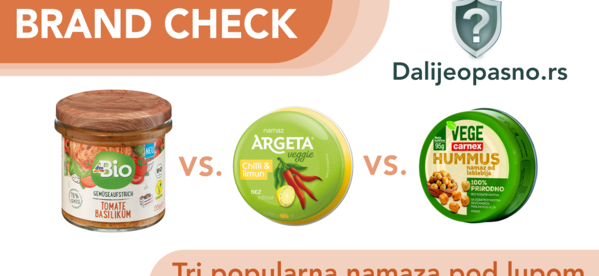 Brand-check namazi Carnex Vegge vs. Arget Veggie vs. DM Bio namaz