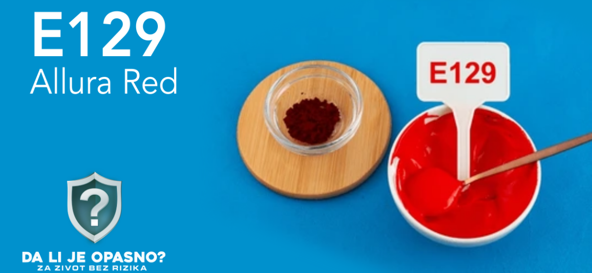 E129 Allura Red (Red 40) na deklaraciji – veštačka crvena boja u slatkišima