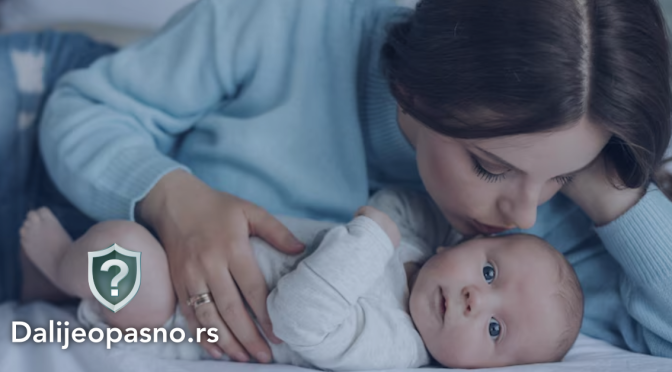 Šta raditi kada beba pala sa kreveta – vodič kroz simptome i prvu pomoć na portalu dalijeopasno.